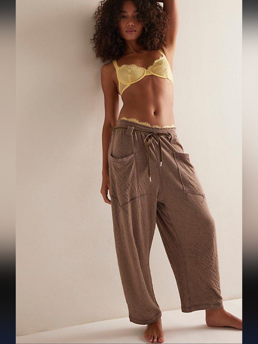 Free People Wait A Minute Barrel Pants